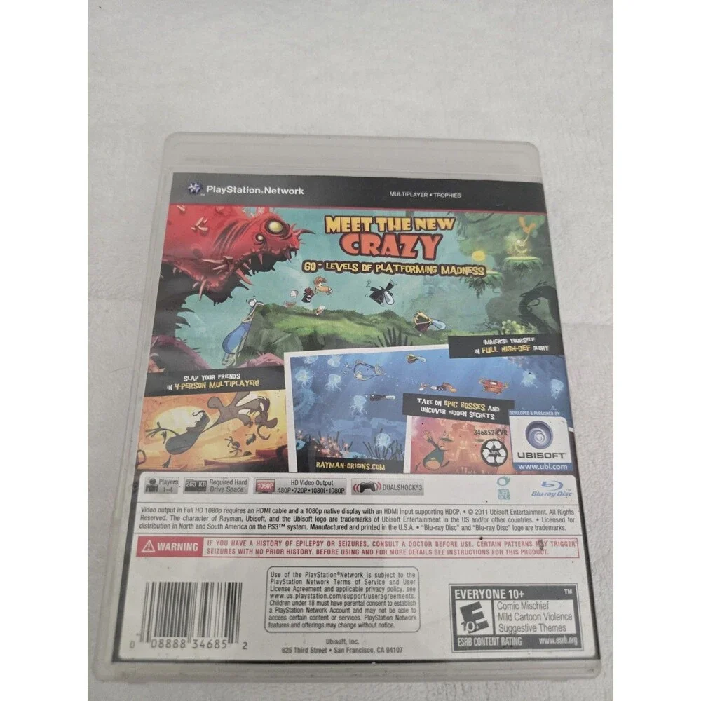 Rayman Origins Ps3